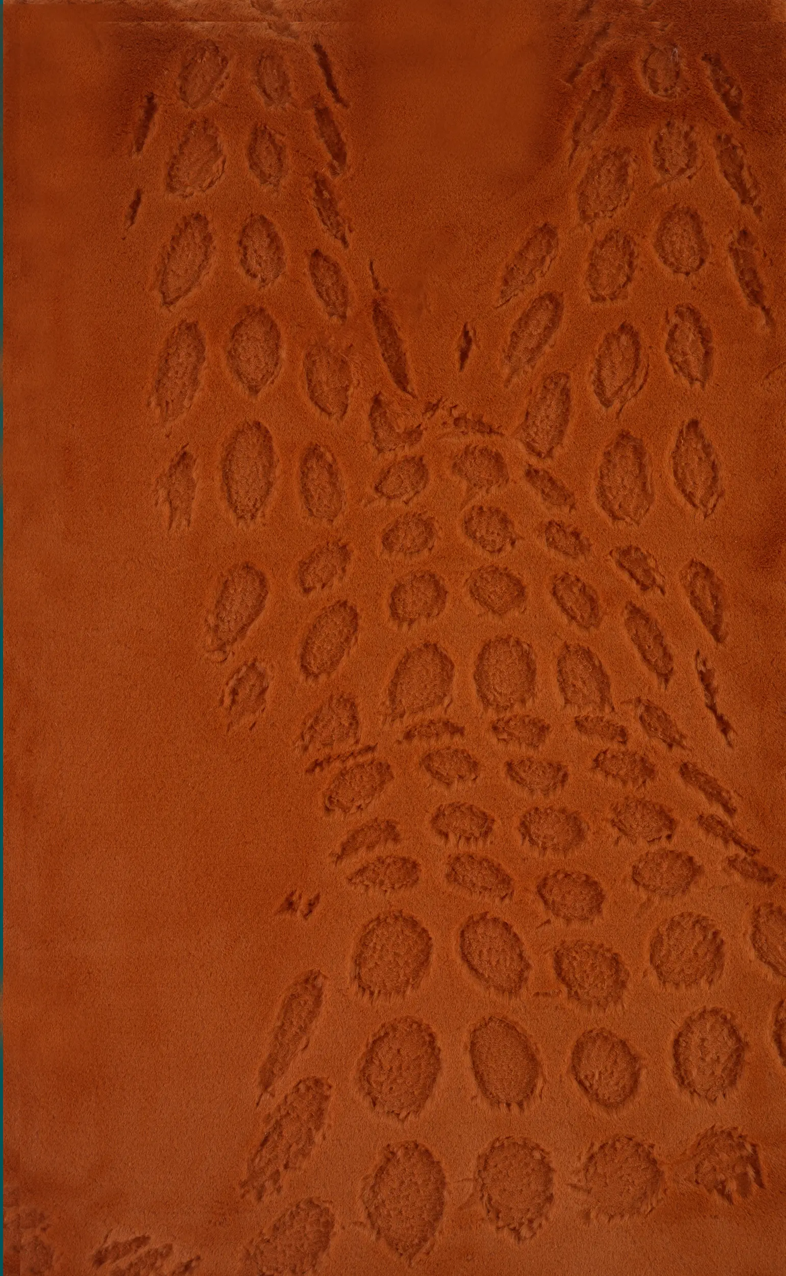 Cut Nude - Recumbent Figure Art | Nicholas Stedman - cut fur art, recumbent nude painting, textured body art