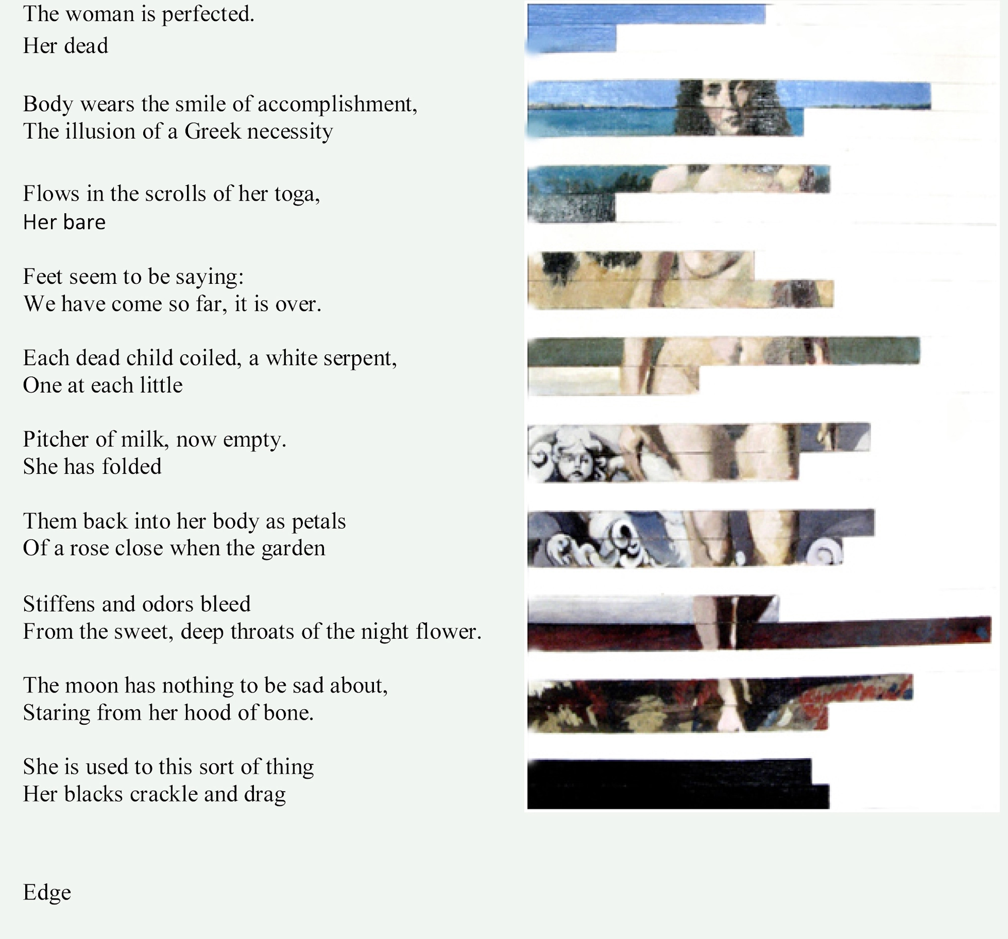 The Edge 1 - Inspired by Sylvia Plath | Nicholas Stedman - undefined