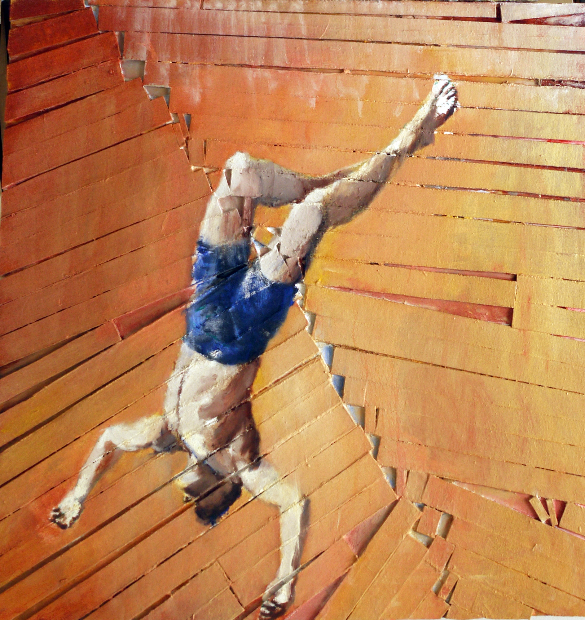 Jump - Nicholas Stedman Fragmented Paintings - undefined