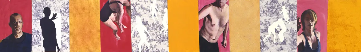 Quadruplex Vertical Polyptych - Nicholas Stedman